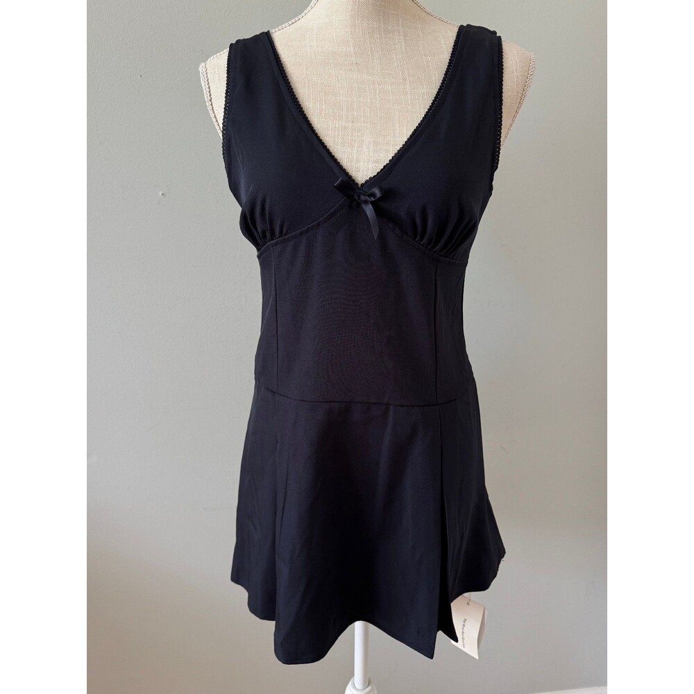 NEW Commense Bow Mini‎ Pleat Dress Size Small
